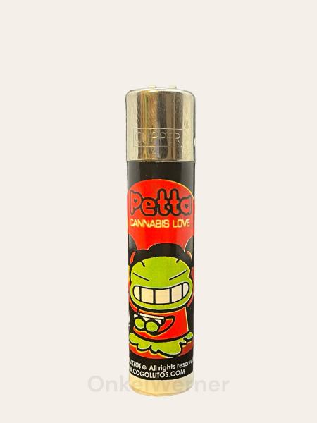 Petta Cannabis Love Bonghit Clipper Feuerzeug